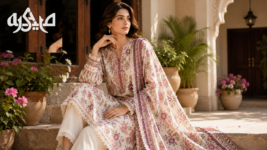 Learn everything about Pakistani lawn suits, including fabric quality, styles, buying tips, fashion trends, and ready-to-wear collections in this complete guide by Mirasl.
