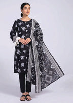 3 Piece Stitched Lawn Suit