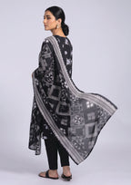 3 Piece Stitched Lawn Suit