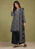 3 Piece Stitched Lawn Suit