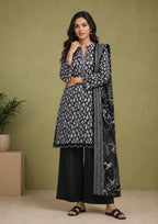 3 Piece Stitched Lawn Suit