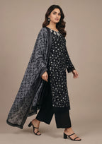 3 Piece Stitched Lawn Suit