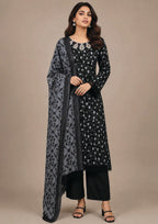 3 Piece Stitched Lawn Suit