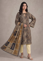 Product image 02 for 3 Piece Stitched Lawn Suit by Mirasl.