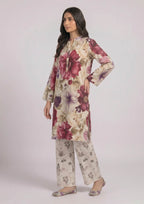 Ruby Petal printed lawn outfit rear view